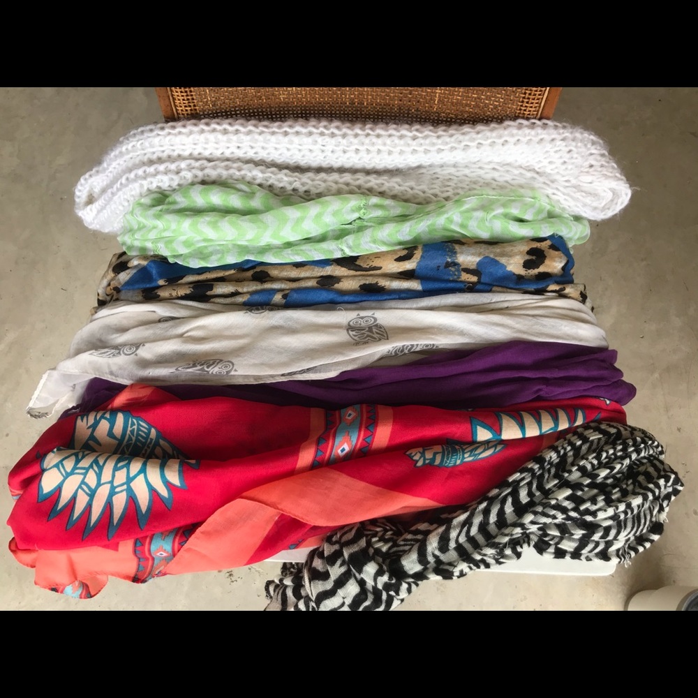Infinity scarves!